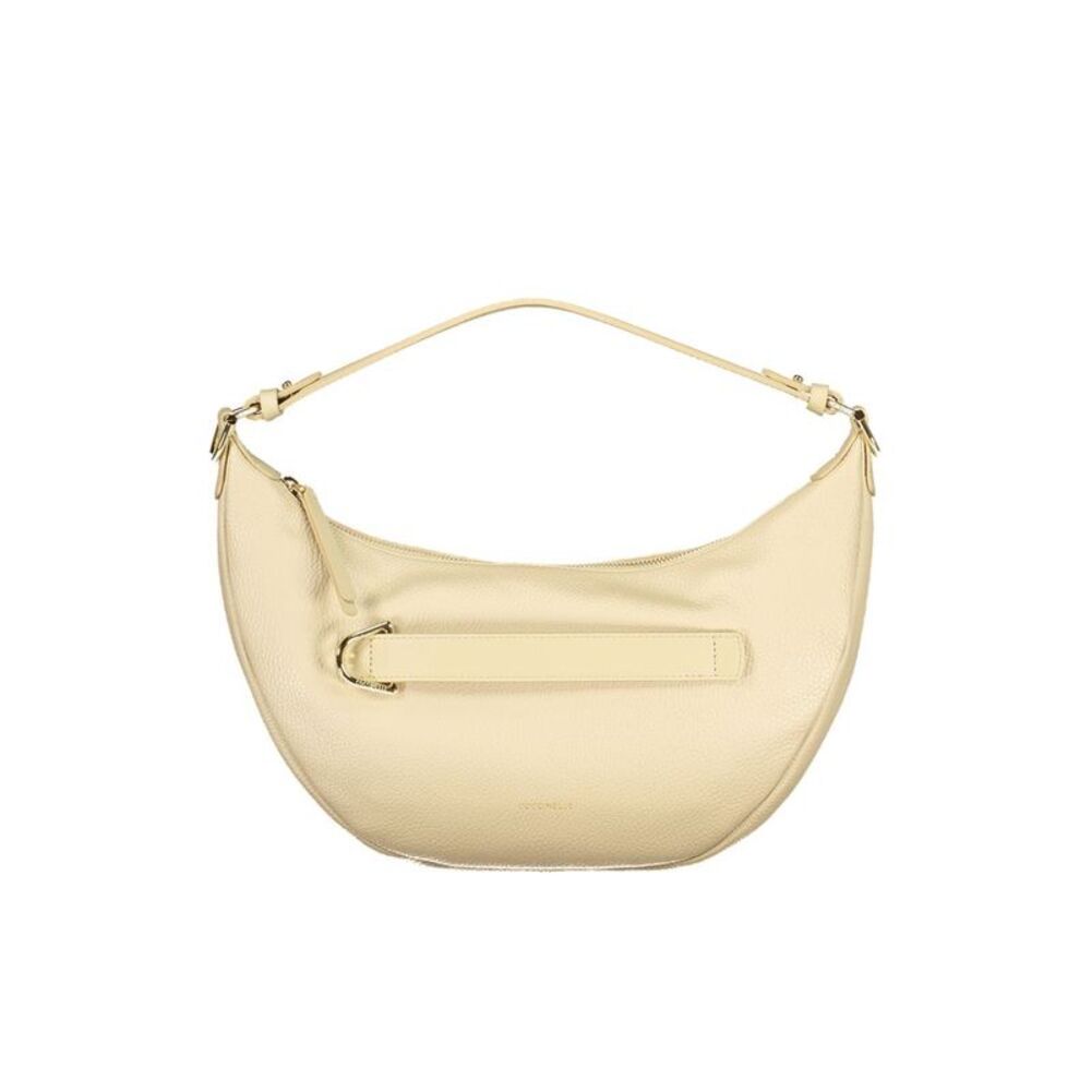 Coccinelle Beige Leather Women Women's Handbag